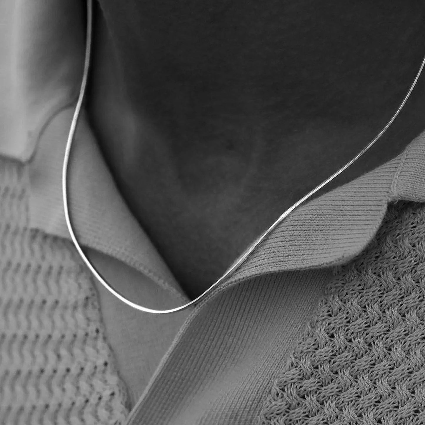 OCTANGLE SCHAKELKETTING IN ZILVER
