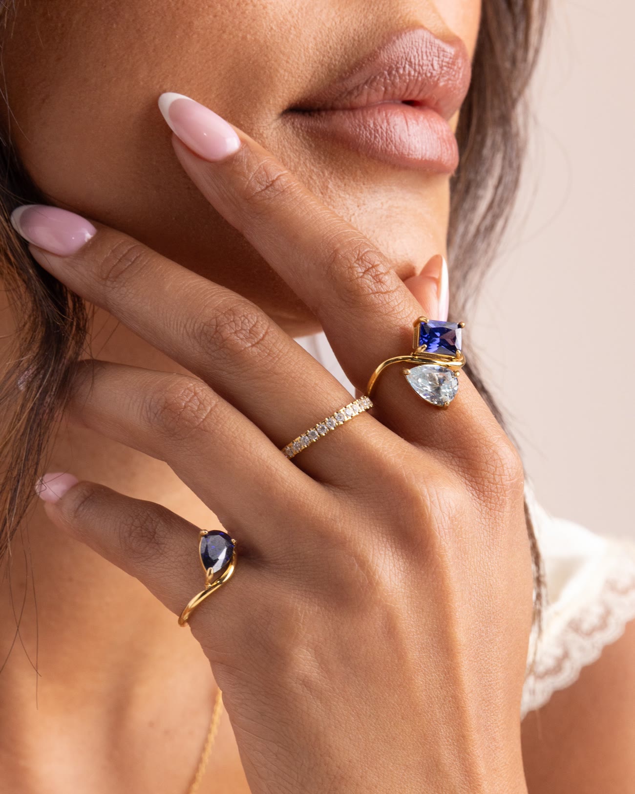 Aurora Geboortesteen Ring