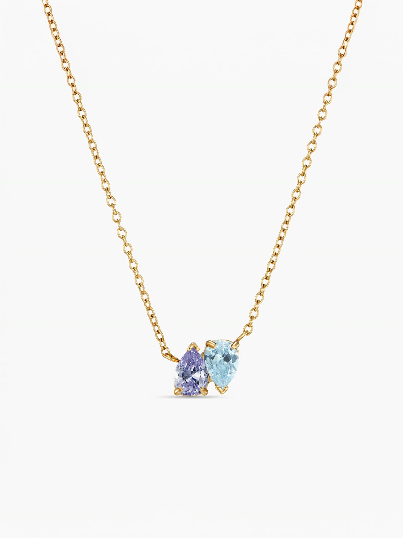 Goud lavendel blauw