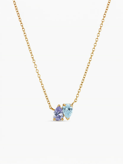 Goud lavendel blauw
