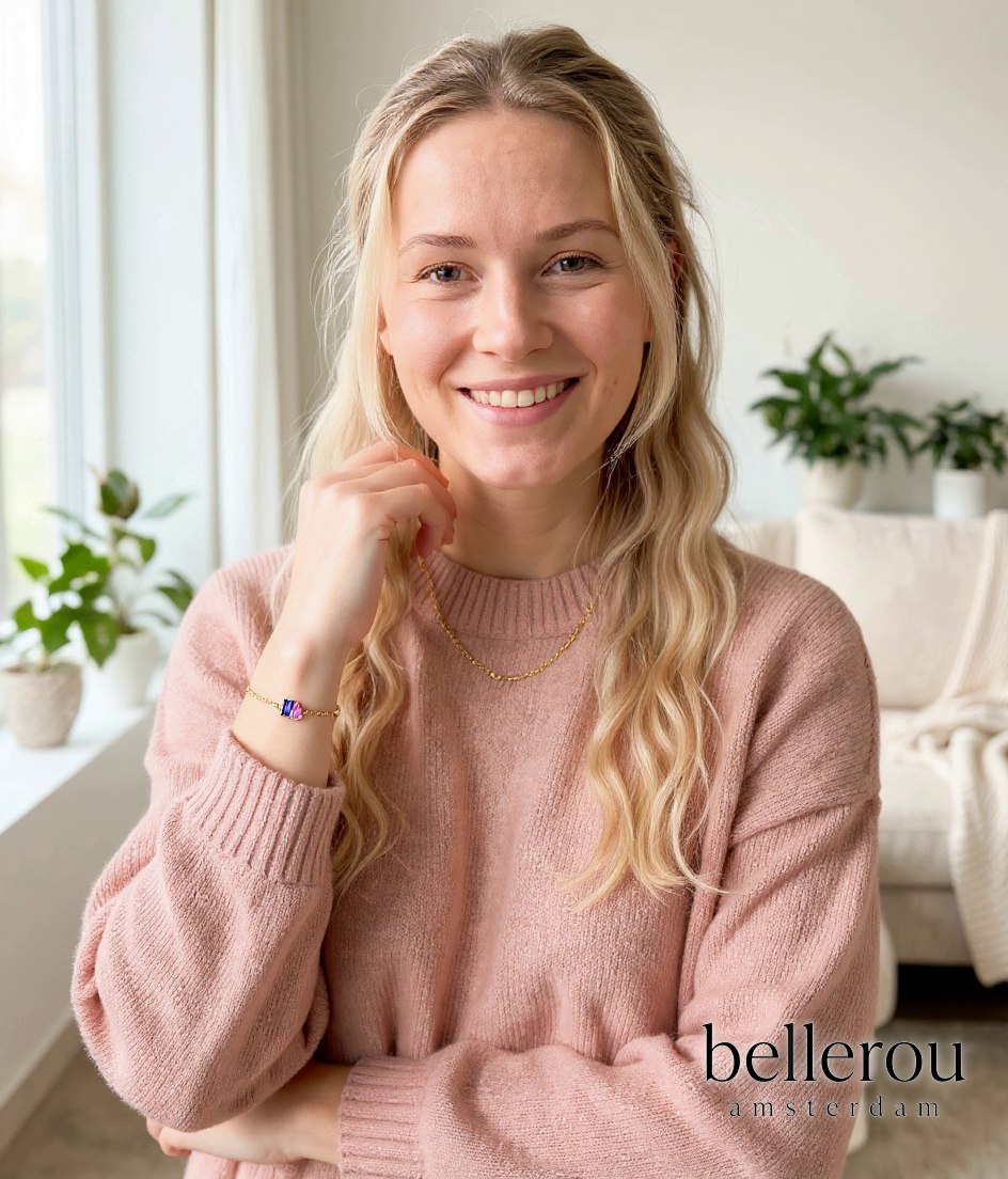 Forever Duo Geboortesteen Armband