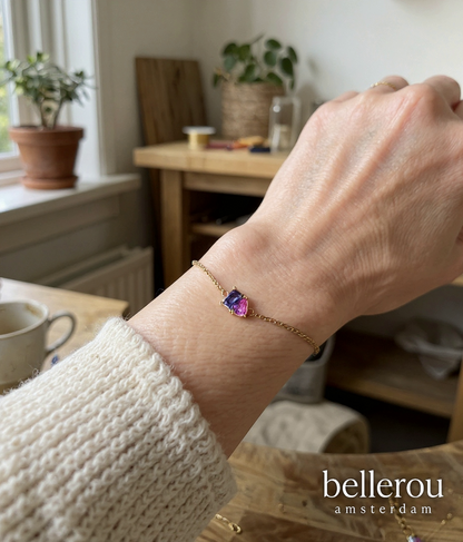 Forever Duo Geboortesteen Armband