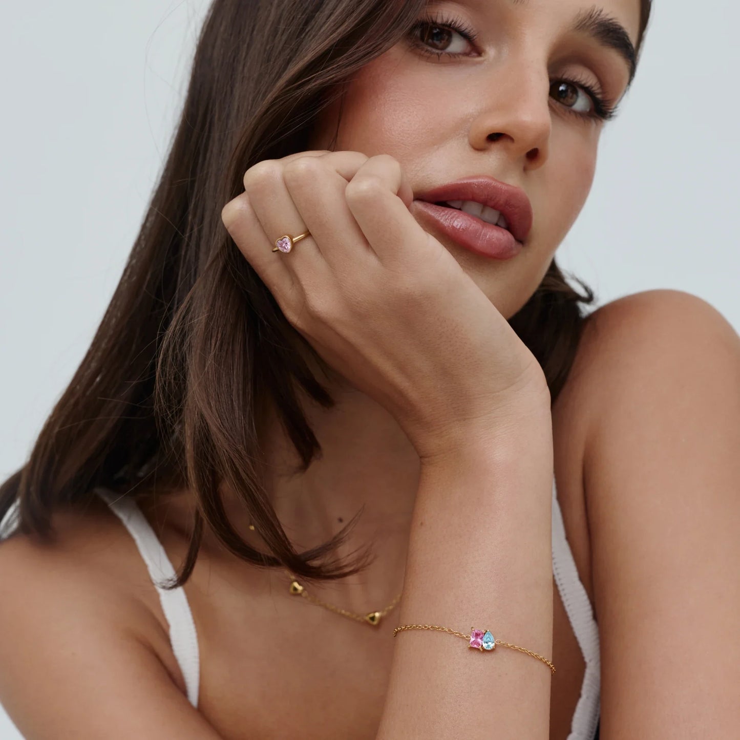 Forever Duo Geboortesteen Armband