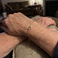 Klantfoto Matching Hearts armbanden