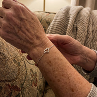 Klantfoto Matching Hearts armbanden