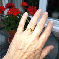 Klantfoto Teckel Wrap Ring
