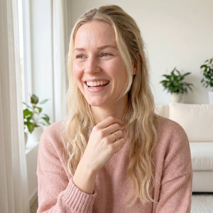Verstelbare Initiaalring